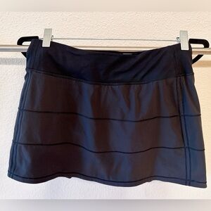 Lululemon Pace Rival Skirt, 15” length, black